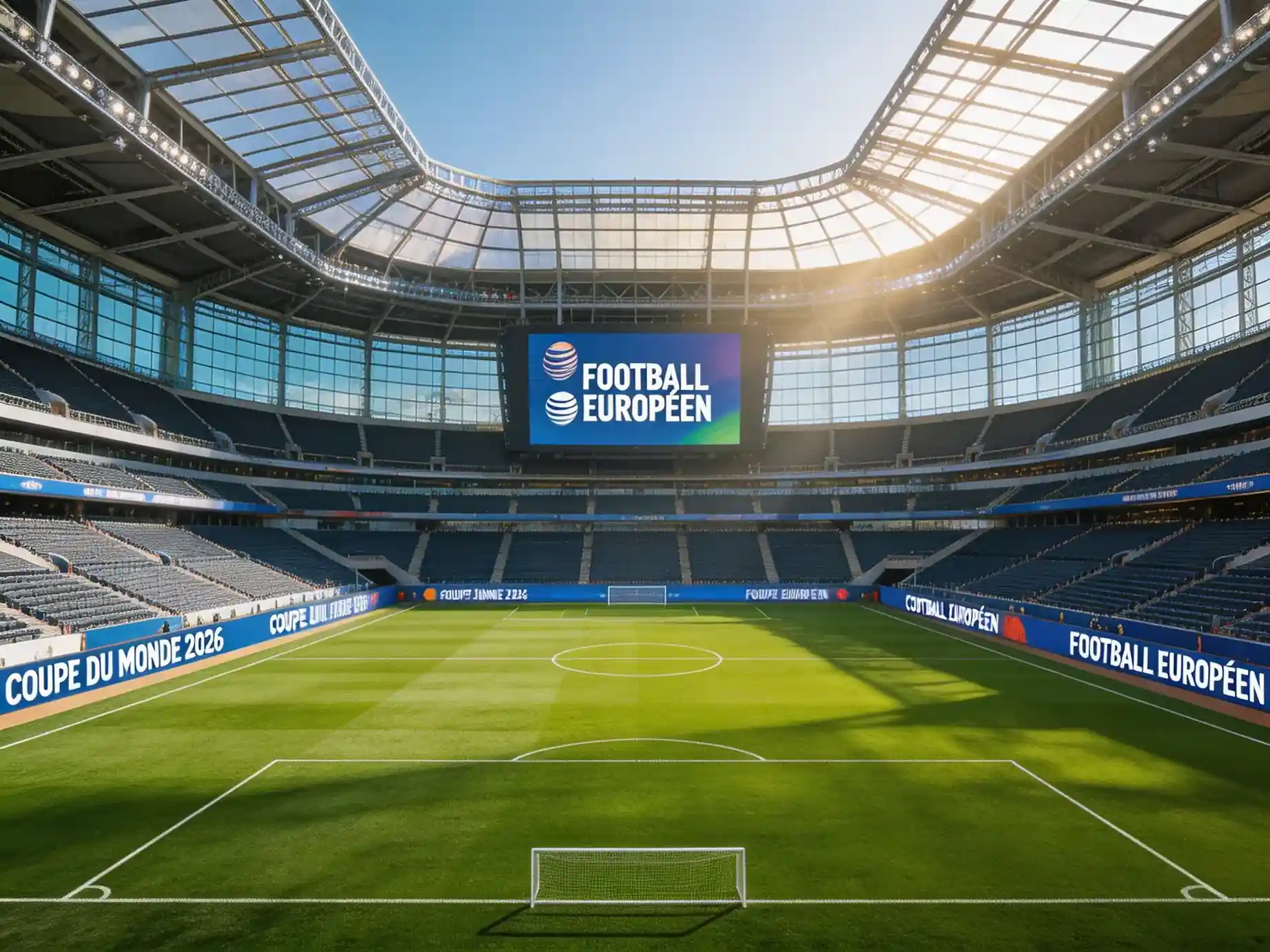 L'AT&T Stadium d'Arlington pres de Dallas, stade accueillant le plus de matchs au Mondial 2026