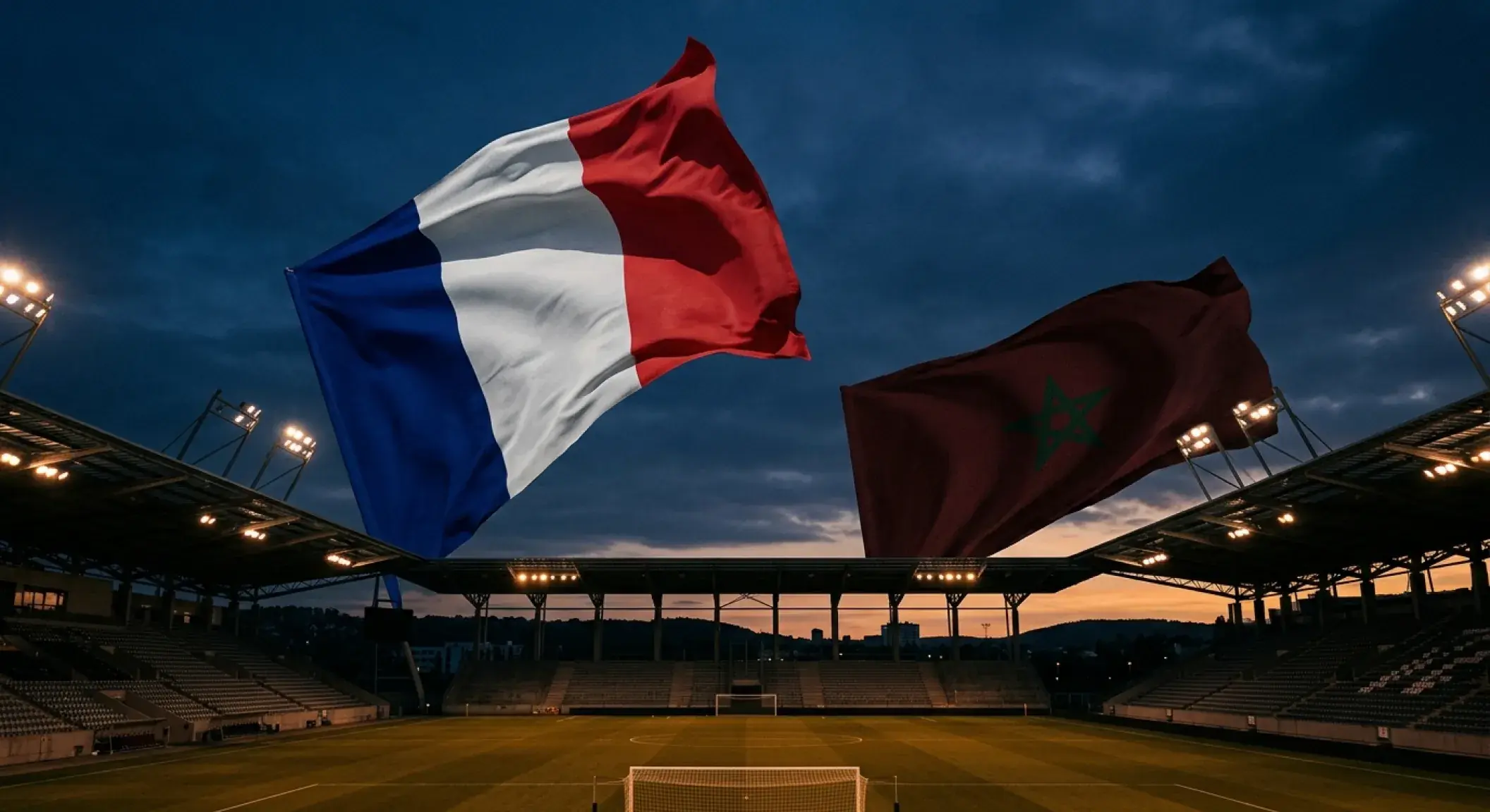 France domine le Maroc 2-0 en quart de finale de la Coupe du Monde 2026 à Boston