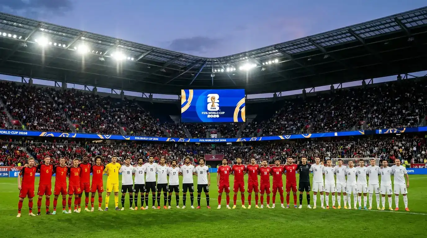 Presentation du Groupe G de la Coupe du Monde 2026 avec la Belgique, l'Égypte, l'Iran et la Nouvelle-Zélande