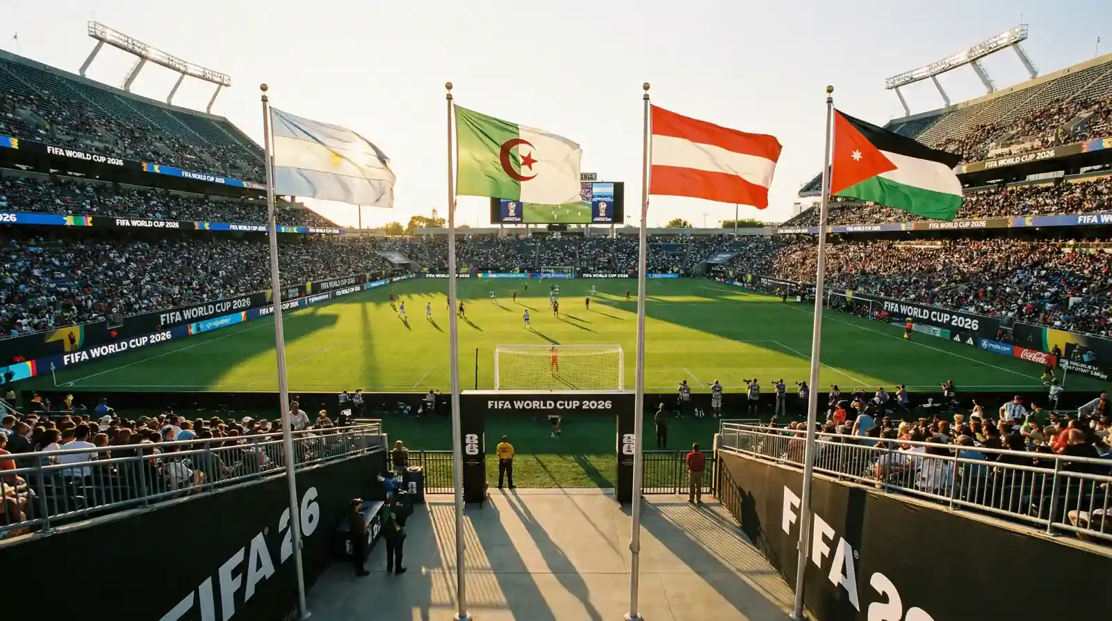 Le Groupe J du Mondial 2026 avec l'Argentine, l'Algérie, l'Autriche et la Jordanie