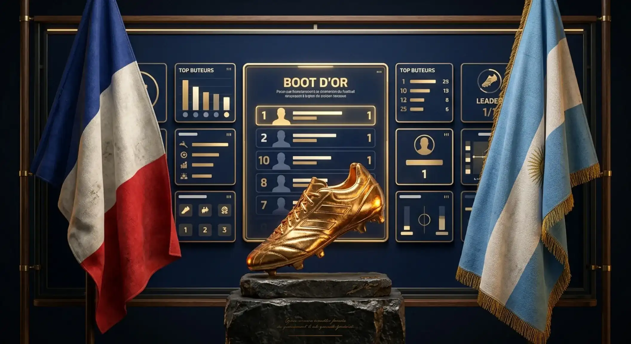 Mbappé et Messi égalisent en tête du classement du Soulier d'Or au Mondial 2026